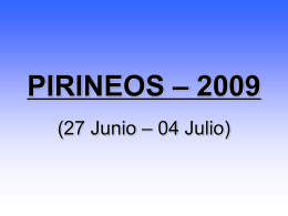 pirineos – 2009