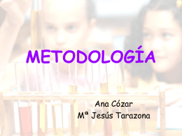 Metodología - Pàgina personal de Matilde Llop Chulvi