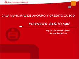 Caja Cusco - Congreso de la República del Perú