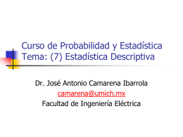 Estadistica Descriptiva