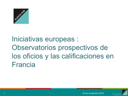 Diapositive 1 - Fundación Tripartita