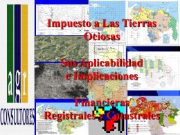 Impuesto a las Tierras Ociosas