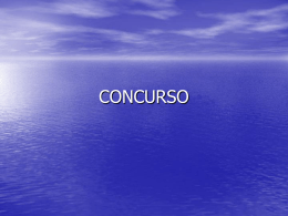CONCURSO