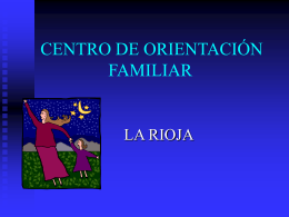CENTRO DE ORIENTACIÓN FAMILIAR