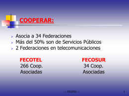 Cooperativas telefónicas en la Argentina