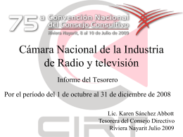 Cámara Nacional de la Industria de Radio y televisión