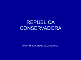 REPÃšBLICA CONSERVADORA