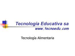 Tecnología Educativa sa www.tecnoedu.com