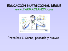 EDUCACIÓN NUTRICIONAL DESDE www.FARMACIAHOY.com