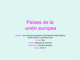 Trabajo de Ana Francisco