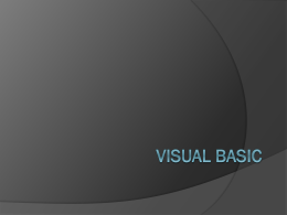 Visual BASIC - portafoliogervega