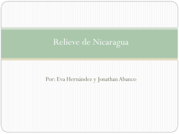 Relieve de Nicaragua