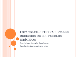 Estándares internacionales de derechos humanos para la inclusión