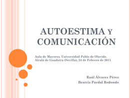 COMUNICACIÓN Y AUTOESTIMA