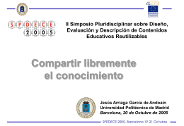 presentación