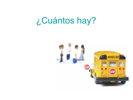 ¿Cuántos niños hay?