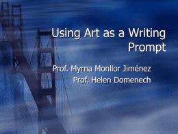 Using Art as a Writing Prompt