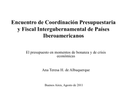 Asesora de Asuntos Fiscales del Banco Central del Brasil.