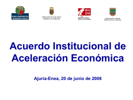 Acuerdo Institucional de Aceleración Económica