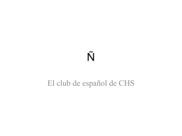 Ñ Spanish Club