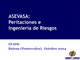 Presentacion Asevasa 2004