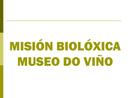 MISIÓN BIOLÓXICA MUSEO DO VIÑO