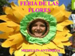 FERIA DE LAS FLORES