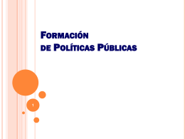 qué son las políticas públicas?