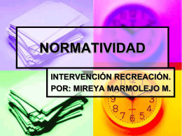 NORMATIVIDAD