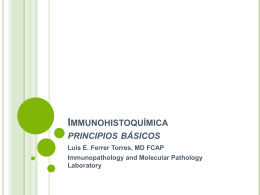 Immunohistoquímica principios básicos