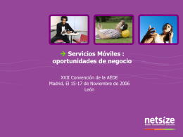 Servicios Móviles