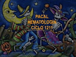 PACAL HEMATOLOGÍA CICLO 1211