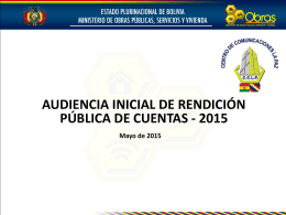 Diapositiva 1 - Centro de Comunicaciones La Paz