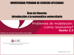 Material 1: PPT - Universidad Peruana de Ciencias Aplicadas