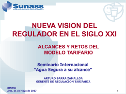 Nueva Visión del Regulador en el Siglo XXI