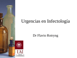 Urgencias en Infectología