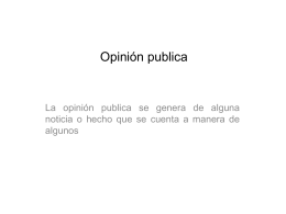Opinión publica - opinion-publica