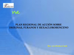 Plan Regional de Acción sobre Dioxinas, Furanos y