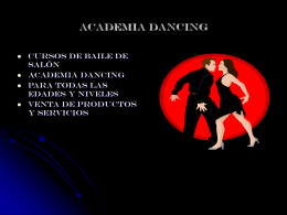 Academia dancing