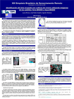 Poster GRAS en SBSR Abril de 2007