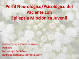 Epilepsia Mioclónica Juvenil