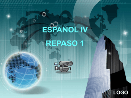 ESPAÑOL IV REPASO 1