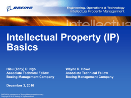 Intellectual Property Basics