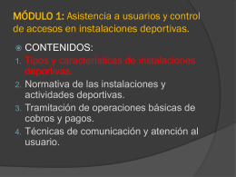 MÓDULO 1: Asistencia a usuarios y control de accesos en