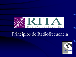 Principios de la RF en PPT - oncologiayradiofrecuencia.cl