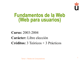 Tema 4: Comunicación persona-computador