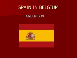 SPAIN IN BELGIUM - comeniusclil.altervista.org