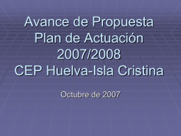 Actuaciones - CEP Huelva