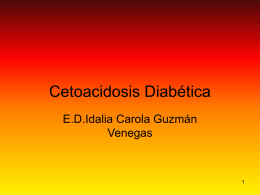 Cetoacidosis Diabética