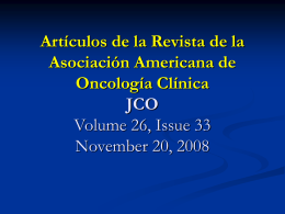 P - Asociación Argentina de Oncología Clínica